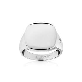 Sif Jakobs Follina Pianura Quadrato Piccolo Silver Ring-Ringstorlek 54 Dam 925 sterling sølv