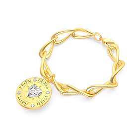Guess Damarmband UBB70004-S Gyllene Stål (Storlek S)