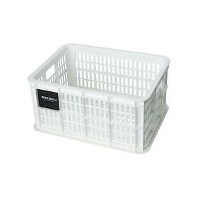 Basil Crate S Front Basket 17,5l Vit
