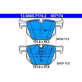 ATE Bromsbeläggssats. skivbroms 13.0460-7174.2