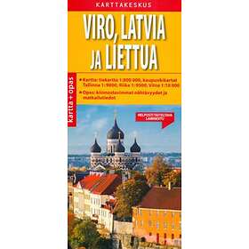 Best pris på Viro, Latvia, Liettua kartta opas 1:800 000 Bøker - Sammenlign  priser hos Prisjakt