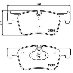 Brembo Bromsbeläggssats, skivbroms P 06 070X