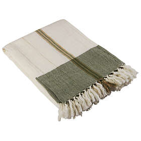 Fondaco Emil Pläd Offwhite/Grön