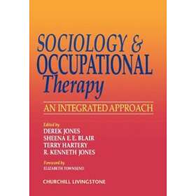 Derek Jones: Sociology and Occupational Therapy