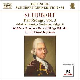 Diverse Klassisk - Schubert: Part Songs Vol.3 CD