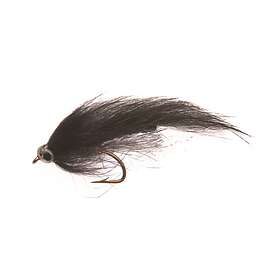 Unique Flies Mini Zonker Black Daiichi 1560 #8