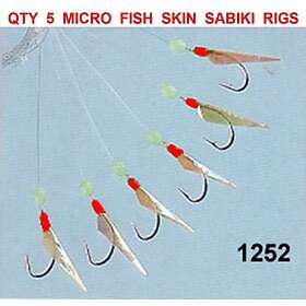 Fladen Micro-Skin Rig 6 Hooks, Size 14