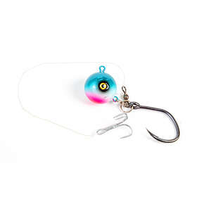 Fladen Deadbait Halibut Rig 300g Blue/Pearl/Pink