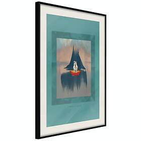 Artgeist Poster Affisch Couple On Boat [Poster] 20x30 A3-DRBPRP0594s_cr_pp
