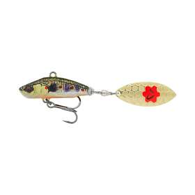 Savage Gear 3D Sticklebait Tailspin 7,3cm, 13g Sinking Brown Trout Smolt