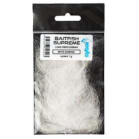 Fly-Dressing Baitfish Supreme White Diamond