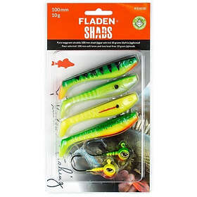Fladen Jiggsortering Shad 80mm Färgcombo 3