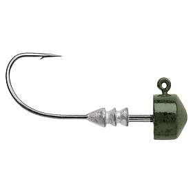 VMC Ned Rig Jighead Green Pumpkin 1/0 3.5g