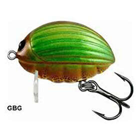 Salmo Lil' Bug 3cm, 4,3g Flytande Green Bug