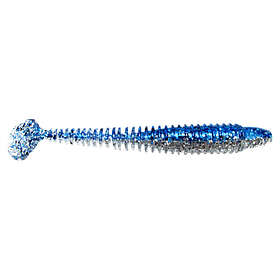 Lunker City Swimmin Ribster 10cm Blue Ice