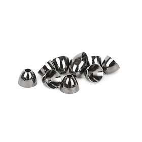 Fly-Dressing Coneheads L (6.3mm) Black Nickel