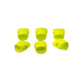 Fly-Dressing Howitzer Popper Heads Yellow/Chart Large