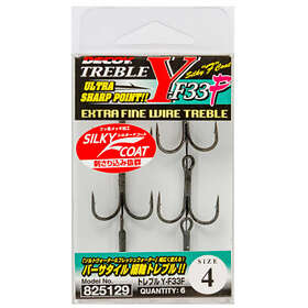 Decoy Treble Y-F33F, #2/0