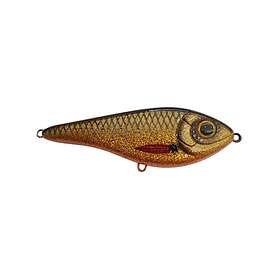 Strike Pro Buster Swim, slow sink, 13cm Golden Roach