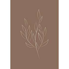 Venture Home Posters Drawed Leaf 50x70