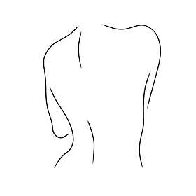 Venture Home Posters Women Svart/vit 30x40