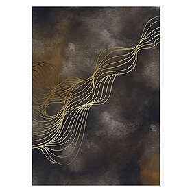 Venture Home Posters Wave Multifärg Multicolor 30x40