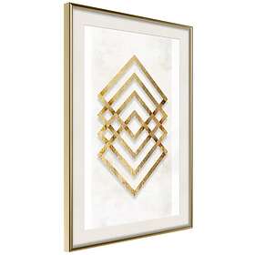 Artgeist Poster Affisch Golden Geometry [Poster] 40x60 A3-DRBPRP0712l_zr_pp