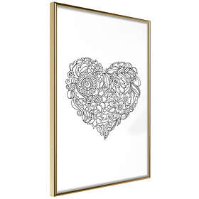 Artgeist Poster Affisch Ethnic Heart [Poster] 30x45 A3-DRBPRP1594m_zr