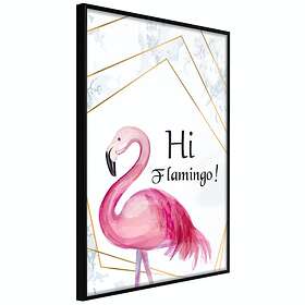 Artgeist Poster Affisch Hi Flamingo! [Poster] 30x45 A3-DRBPRP0475m_cr