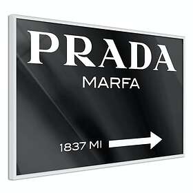 Artgeist Poster Affisch Prada in Black [Poster] 90x60 A3-DRBPRP0191x_br