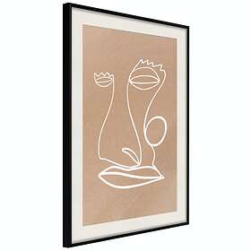 Artgeist Poster Affisch White Portrait [Poster] 20x30 A3-DRBPRP1016s_cr_pp