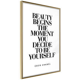 Artgeist Poster Affisch Coco Chanel [Poster] 40x60 A3-DRBPRP1169l_zr