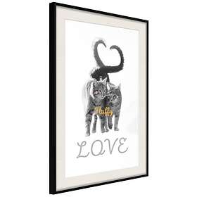 Artgeist Poster Affisch Fluffy Love [Poster] 30x45 A3-DRBPRP1605m_cr_pp