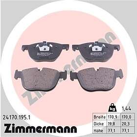 Otto Zimmermann Skivebremseklossesett 24170.195.1