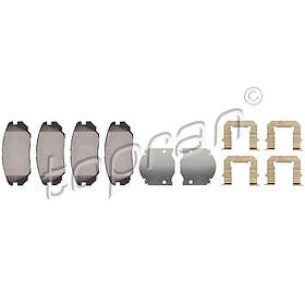 Topran Bromsbeläggssats, skivbroms 207 649