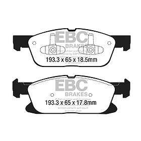 EBC Brakes Bromsbeläggssats, skivbroms DP43046R
