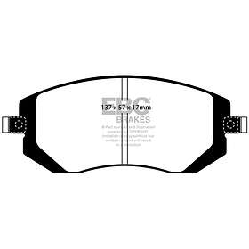 EBC Brakes Bromsbeläggssats, skivbroms DP1661