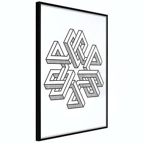 Artgeist Poster Affisch Geometric Clover [Poster] 30x45 A3-DRBPRP0804m_cr