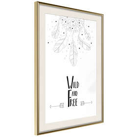 Artgeist Poster Affisch Wild and Free [Poster] 40x60 A3-DRBPRP1310l_zr_pp