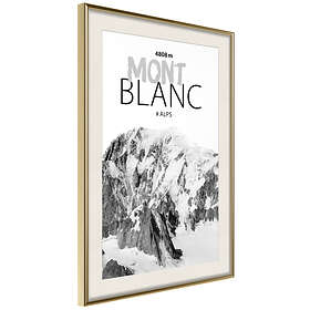 Artgeist Poster Affisch Mont Blanc [Poster] 40x60 A3-DRBPRP1410l_zr_pp