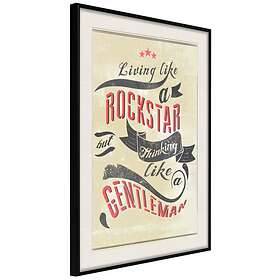 Artgeist Poster Affisch Rockstar [Poster] 20x30 A3-DRBPRP1360s_cr_pp