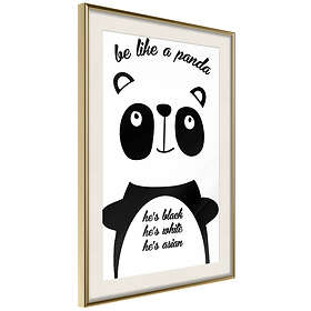 Artgeist Poster Affisch Be Like a Panda [Poster] 40x60 A3-DRBPRP0376l_zr_pp
