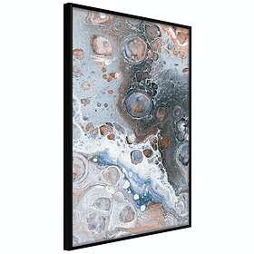 Artgeist Poster Affisch Blue Sienna Marble [Poster] 40x60 A3-DRBPRP0791l_cr