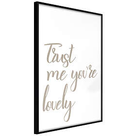 Artgeist Poster Affisch Trust Me You're Lovely [Poster] 20x30 A3-DRBPRP0879s_cr