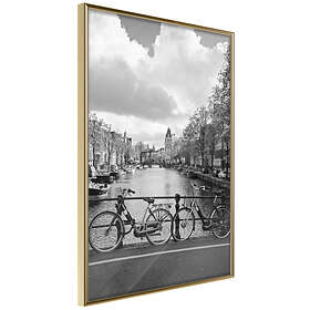Artgeist Poster Affisch Bikes On Bridge [Poster] 30x45 A3-DRBPRP0661m_zr