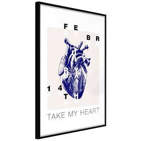 Artgeist Poster Affisch Take My Heart [Poster] 40x60 A3-DRBPRP1608l_cr