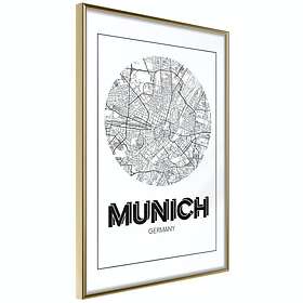 Artgeist Poster Affisch Retro Munich [Poster] 30x45 A3-DRBPRP0951m_zr
