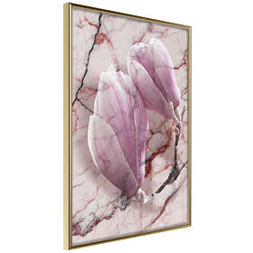 Artgeist Poster Affisch Marble Magnolia [Poster] 20x30 A3-DRBPRP1194s_zr