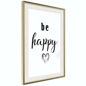 Artgeist Poster Affisch Be Happy [Poster] 40x60 A3-DRBPRP0796l_zr_pp