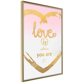 Artgeist Poster Affisch Love Is Where You Are [Poster] 30x45 A3-DRBPRP1596m_zr